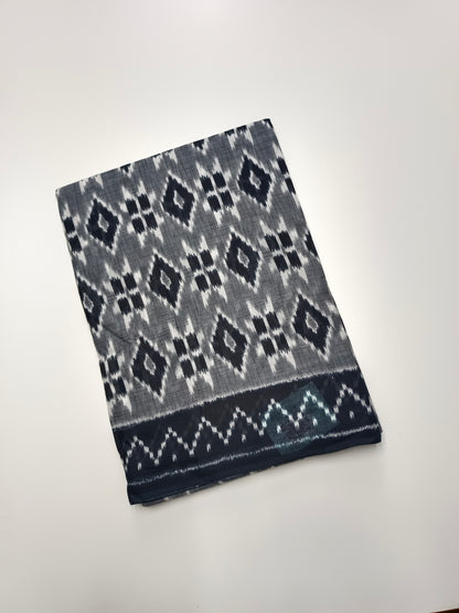 FANCY PRINTED COTTON SAREE