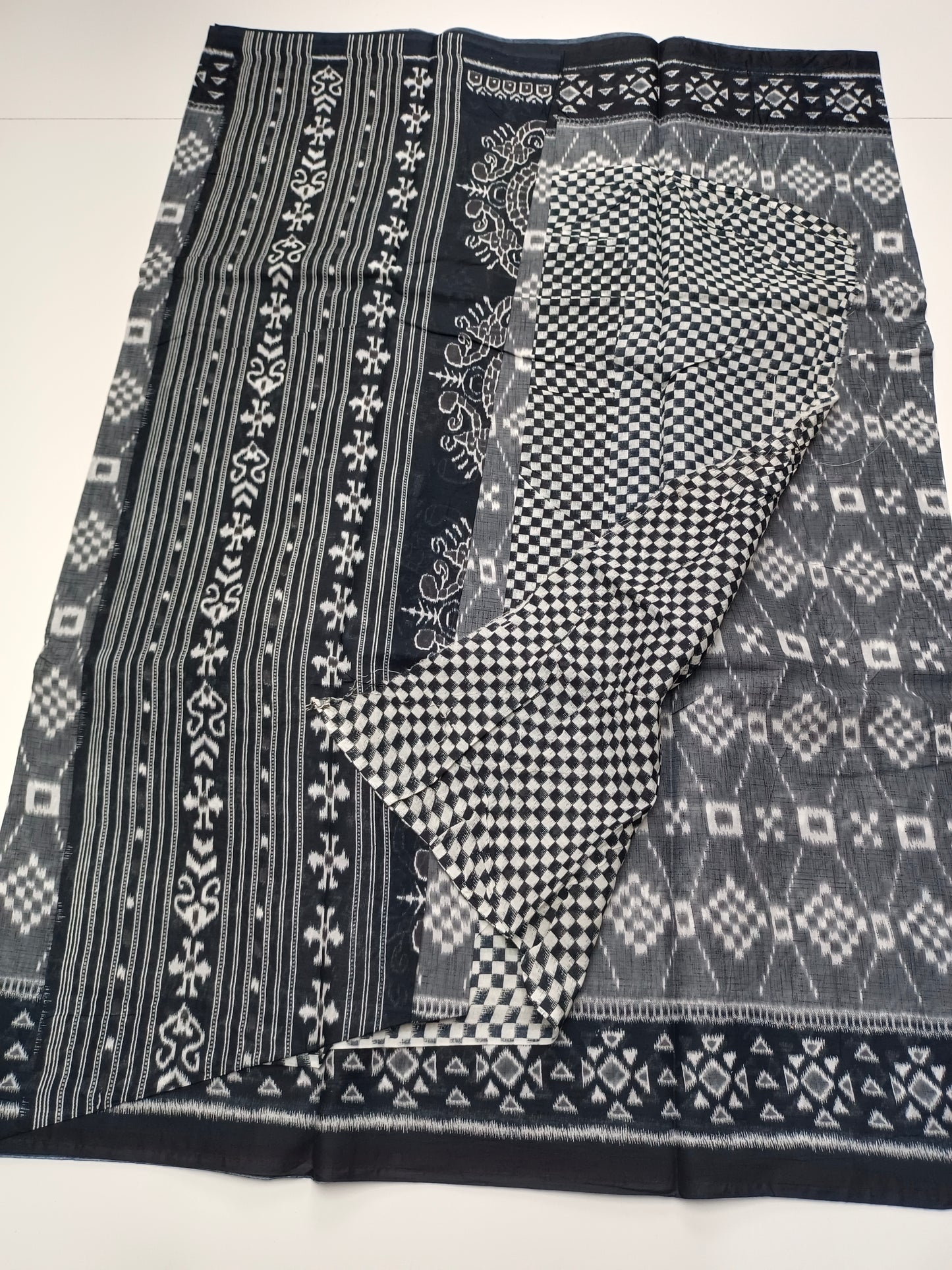 FANCY PRINTED COTTON SAREE
