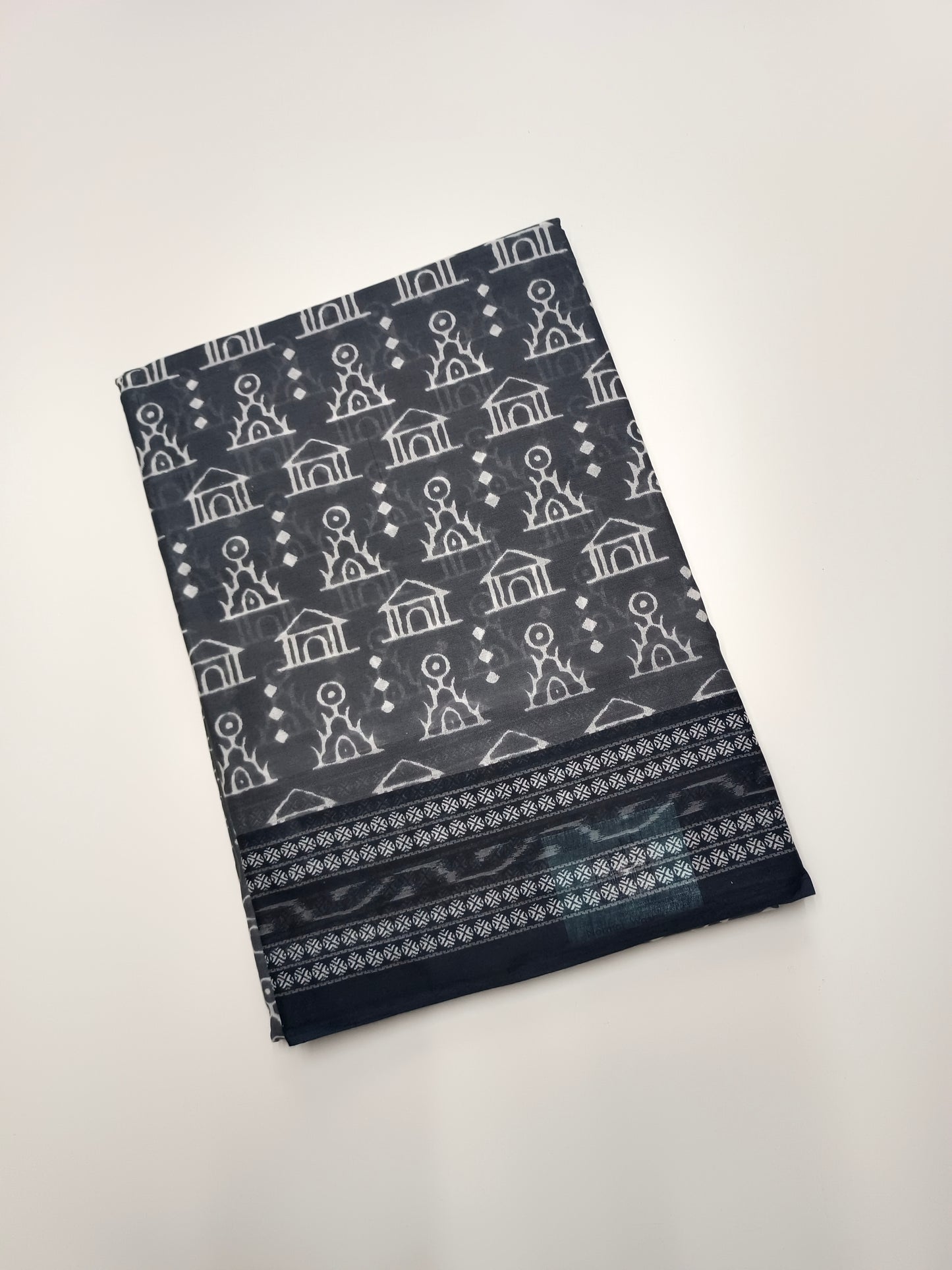 FANCY PRINTED COTTON SAREE