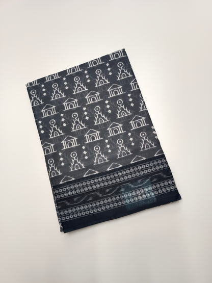 FANCY PRINTED COTTON SAREE