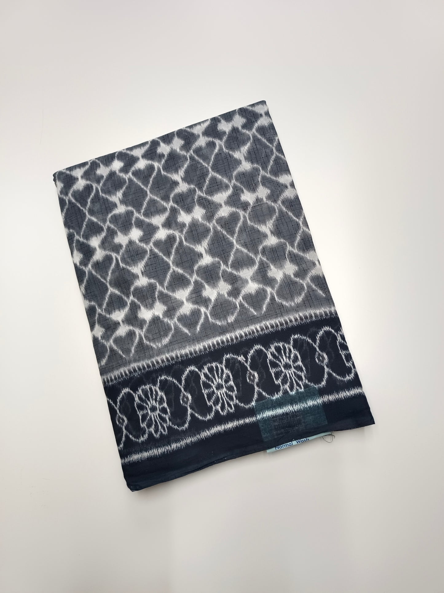 FANCY PRINTED COTTON SAREE