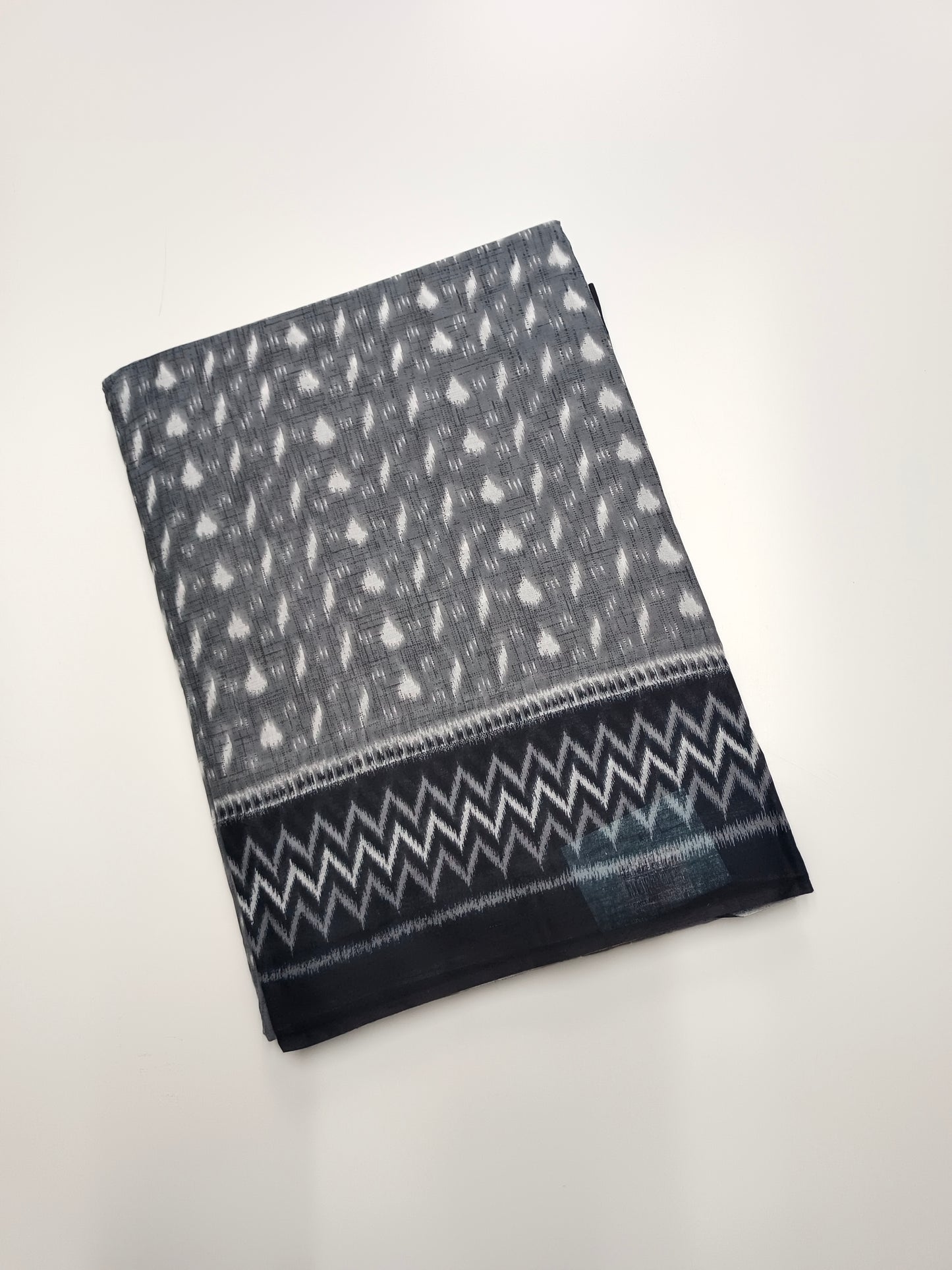 FANCY PRINTED COTTON SAREE