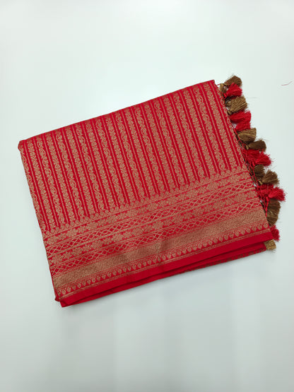 FANCY COPPER WORK SAREE