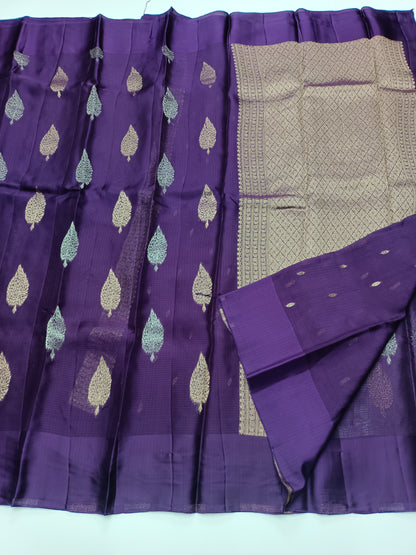 FANCY VISCOSE MANIPUR CORA SILK SAREE