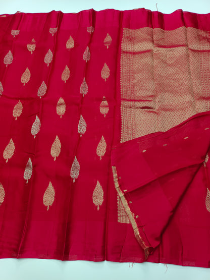 FANCY VISCOSE MANIPUR CORA SILK SAREE