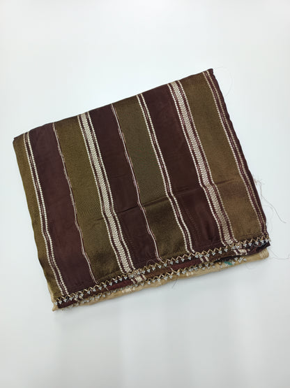 FANCY 2D SEMI CREPE CUTDANA WORK SAREE