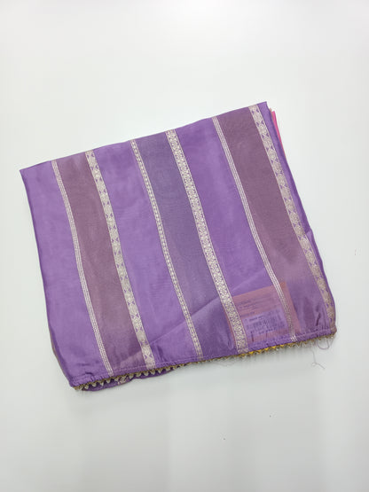 FANCY 2D SEMI CREPE CUTDANA WORK SAREE