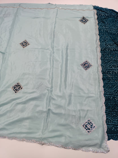 FANCY WORK SAREE