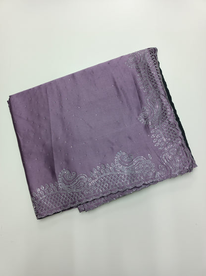 FANCY SATIN WORK SAREE