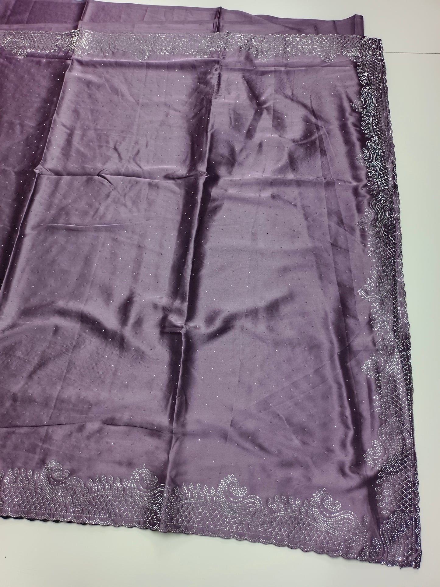 FANCY SATIN WORK SAREE