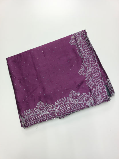 FANCY SATIN WORK SAREE