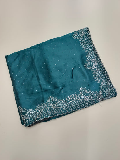 FANCY SATIN WORK SAREE