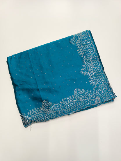 FANCY SATIN WORK SAREE