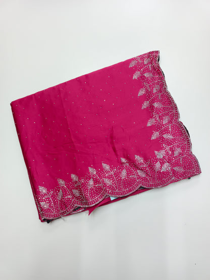 FANCY SATIN WORK SAREE
