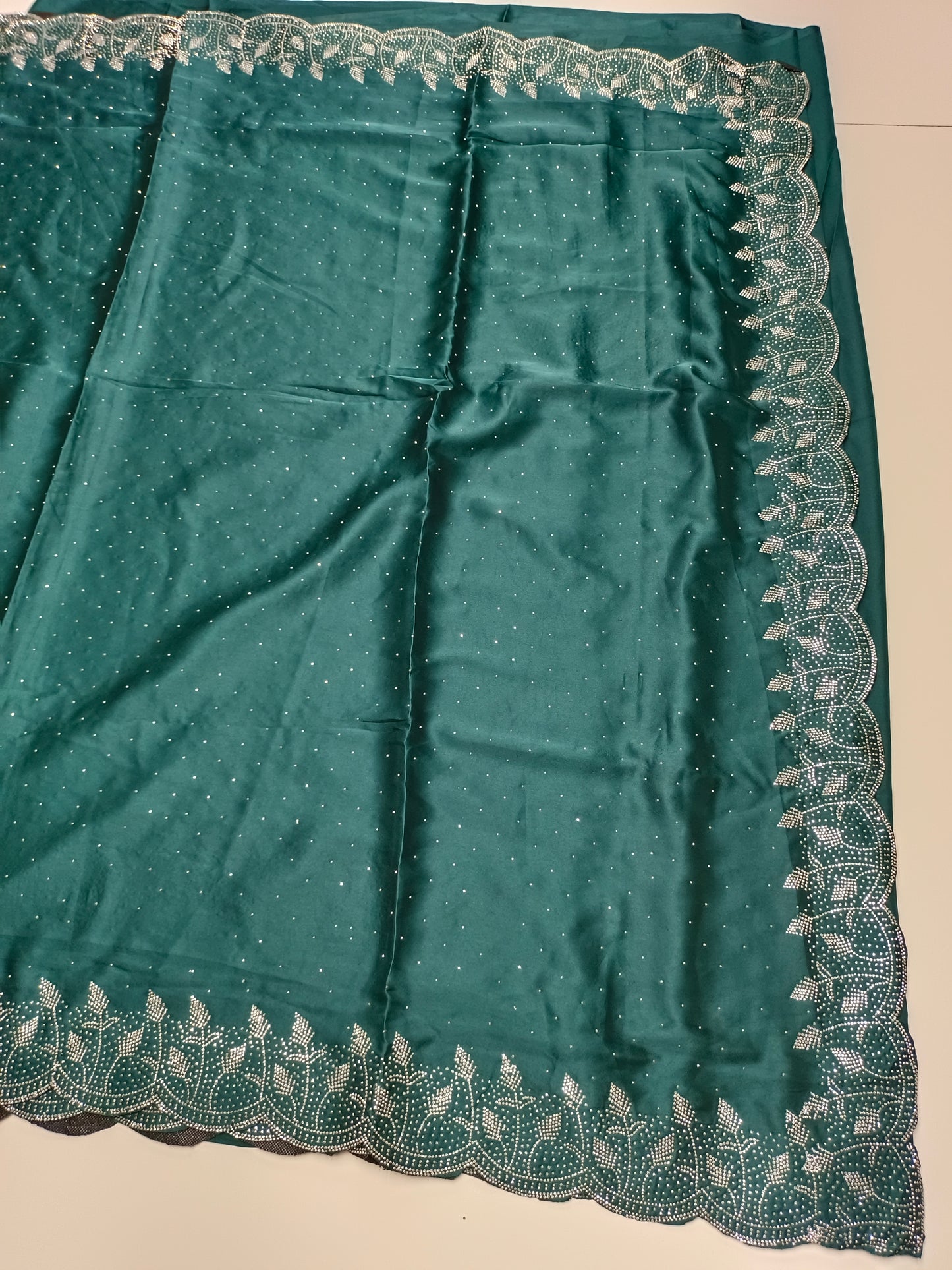FANCY SATIN WORK SAREE