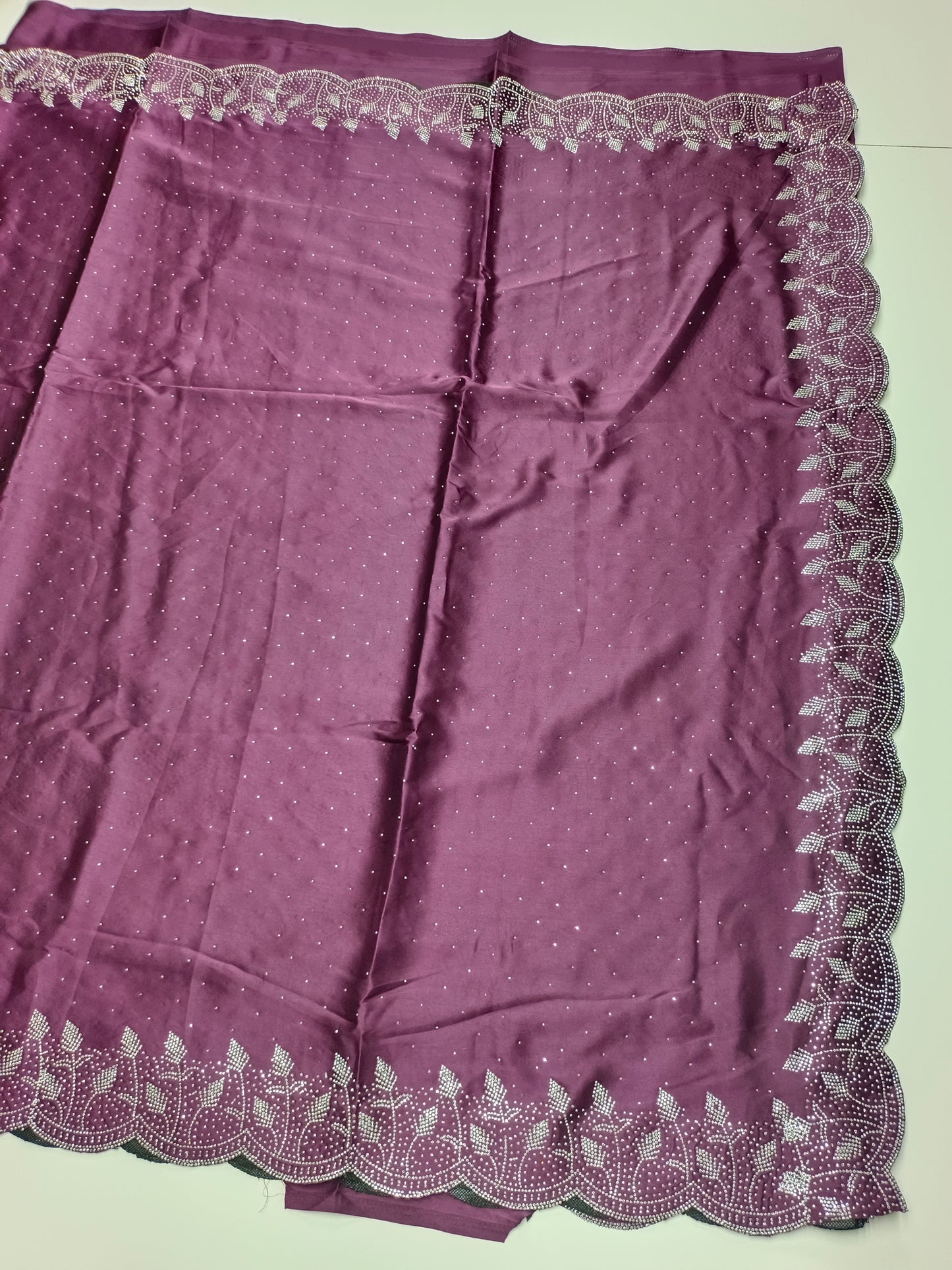 FANCY SATIN WORK SAREE