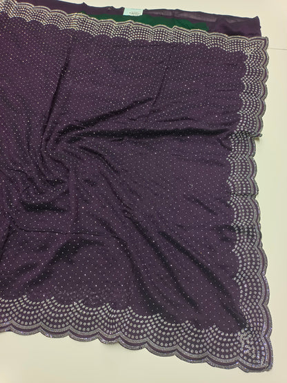 FANCY WORK SAREE