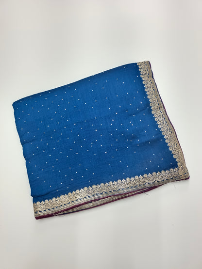 FANCY EMBROIDERY WORK SAREE
