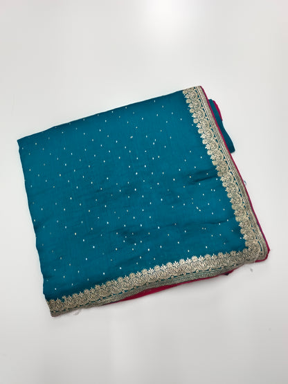 FANCY EMBROIDERY WORK SAREE