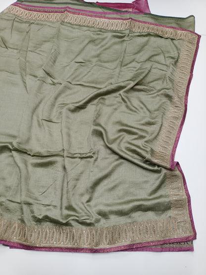 FANCY EMBROIDERY WORK SAREE