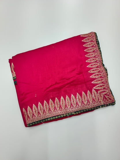 FANCY EMBROIDERY WORK SAREE