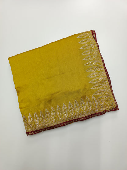 FANCY EMBROIDERY WORK SAREE