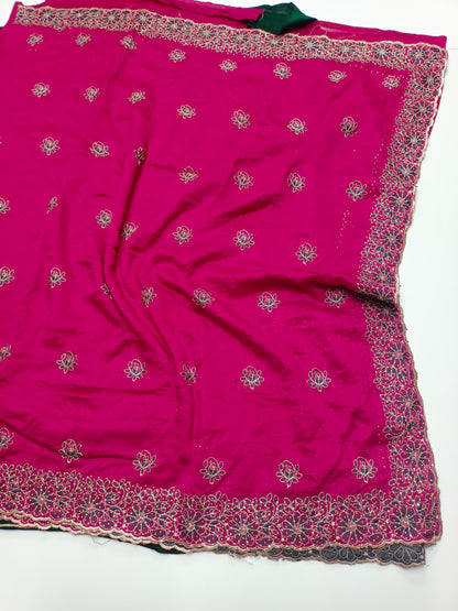 FANCY EMBROIDERY WORK SAREE