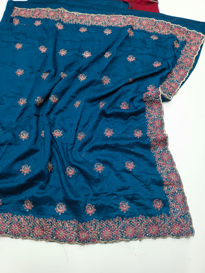 FANCY EMBROIDERY WORK SAREE