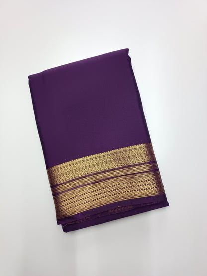 SEMI CREPE SILK SAREE (STAIN PROOF)
