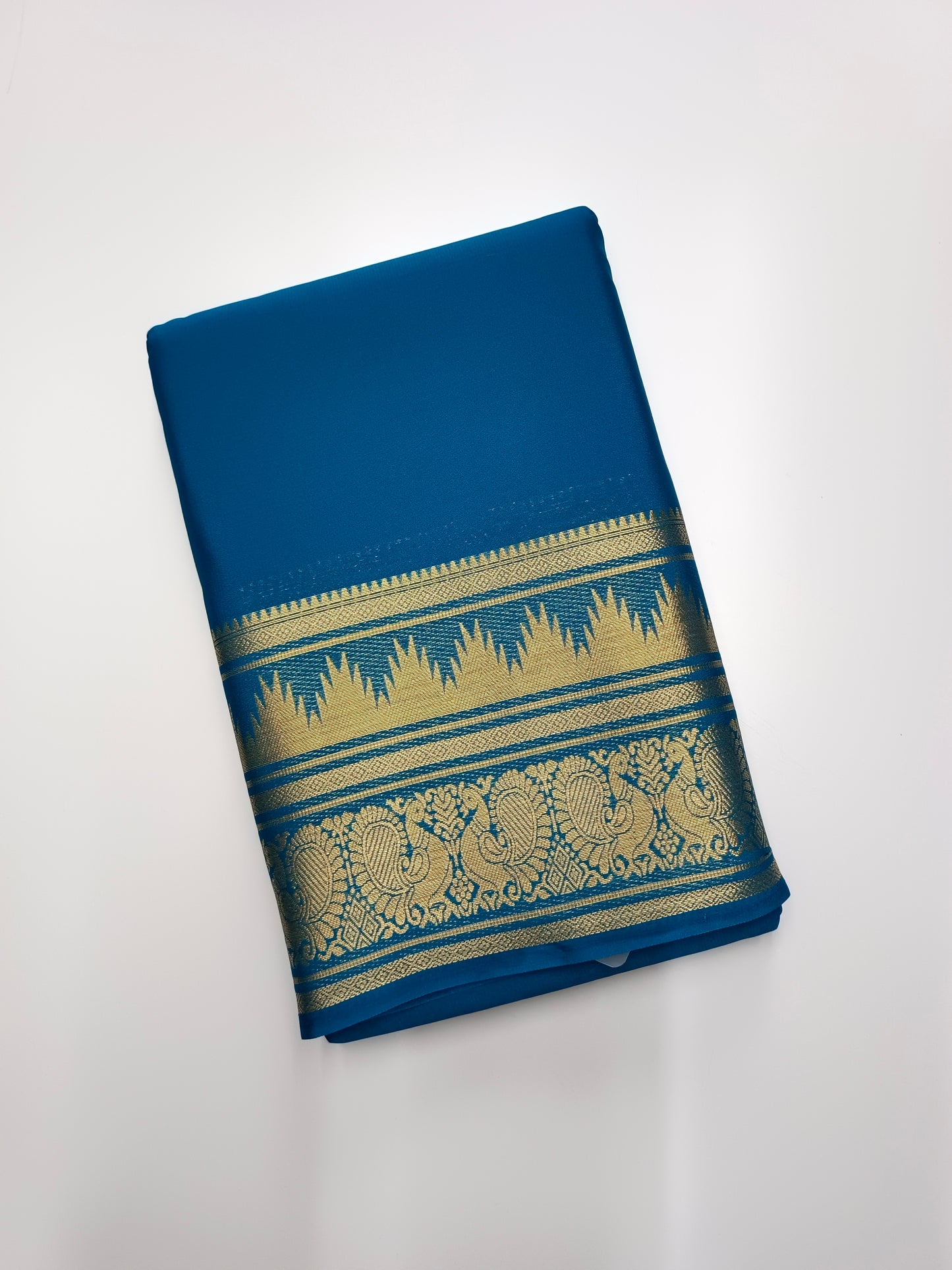 SEMI CREPE SILK SAREE (STAIN PROOF)