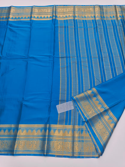 SEMI CREPE SILK SAREE (STAIN PROOF)