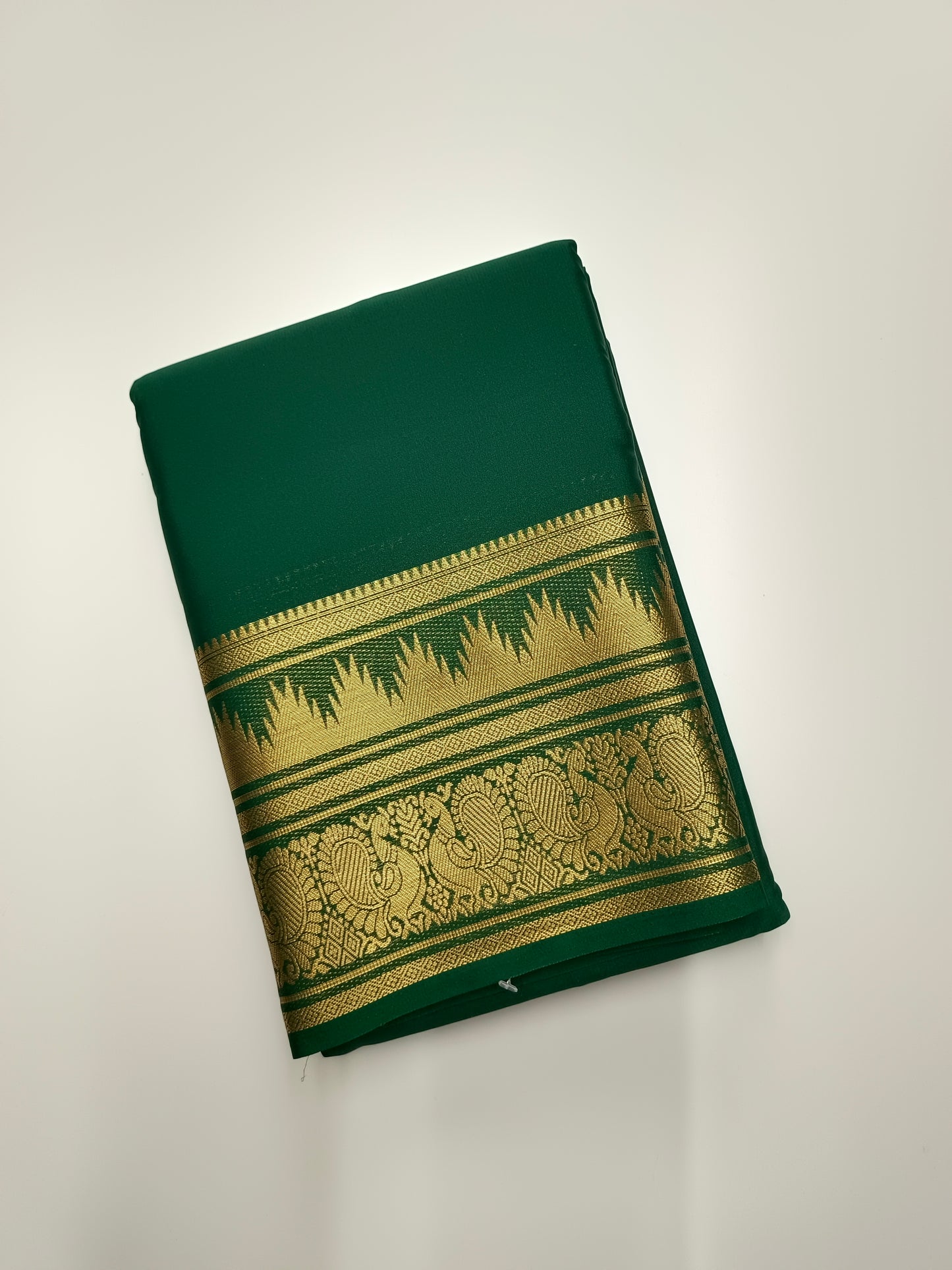 SEMI CREPE SILK SAREE (STAIN PROOF)