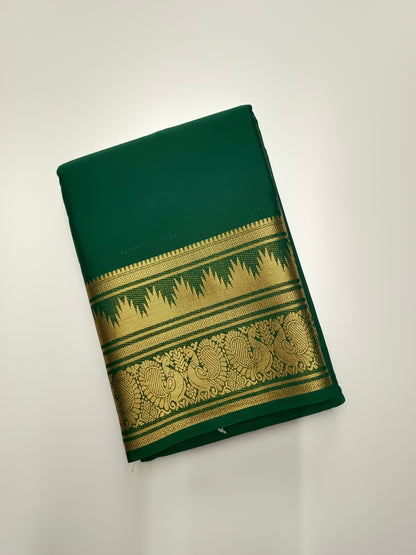 SEMI CREPE SILK SAREE (STAIN PROOF)