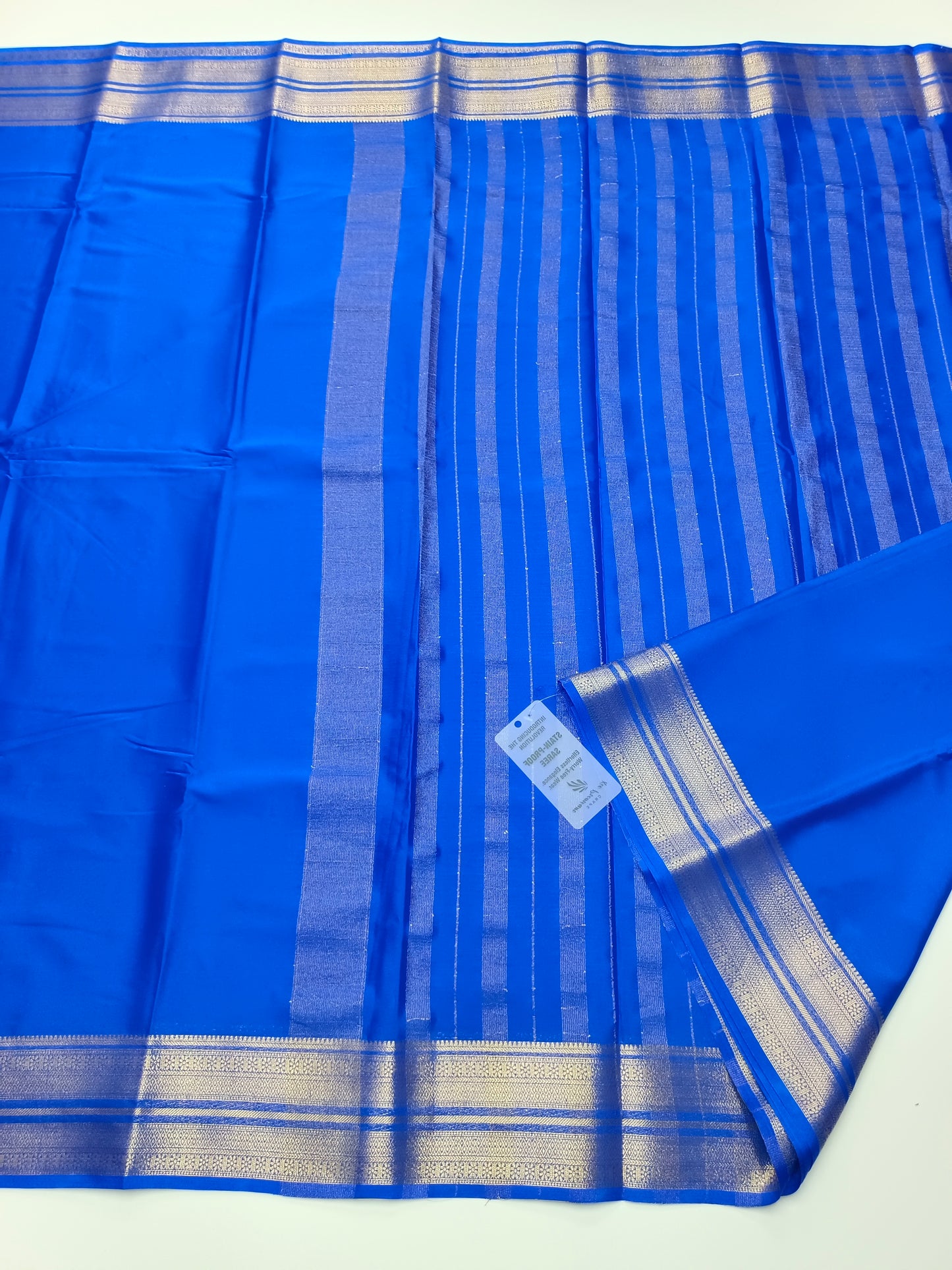 SEMI CREPE SILK SAREE (STAIN PROOF)