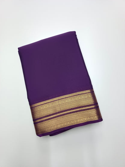 SEMI CREPE SILK SAREE (STAIN PROOF)