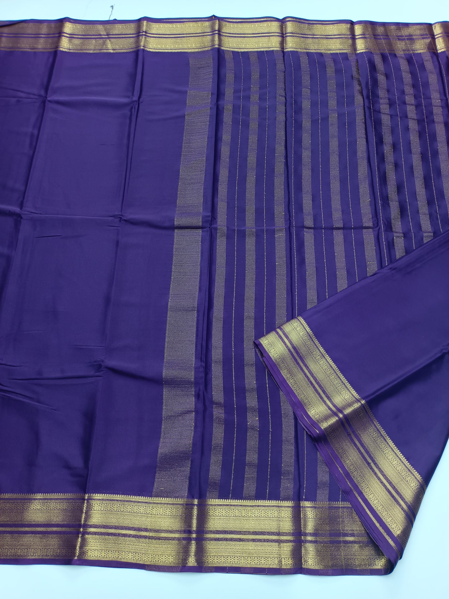 SEMI CREPE SILK SAREE (STAIN PROOF)