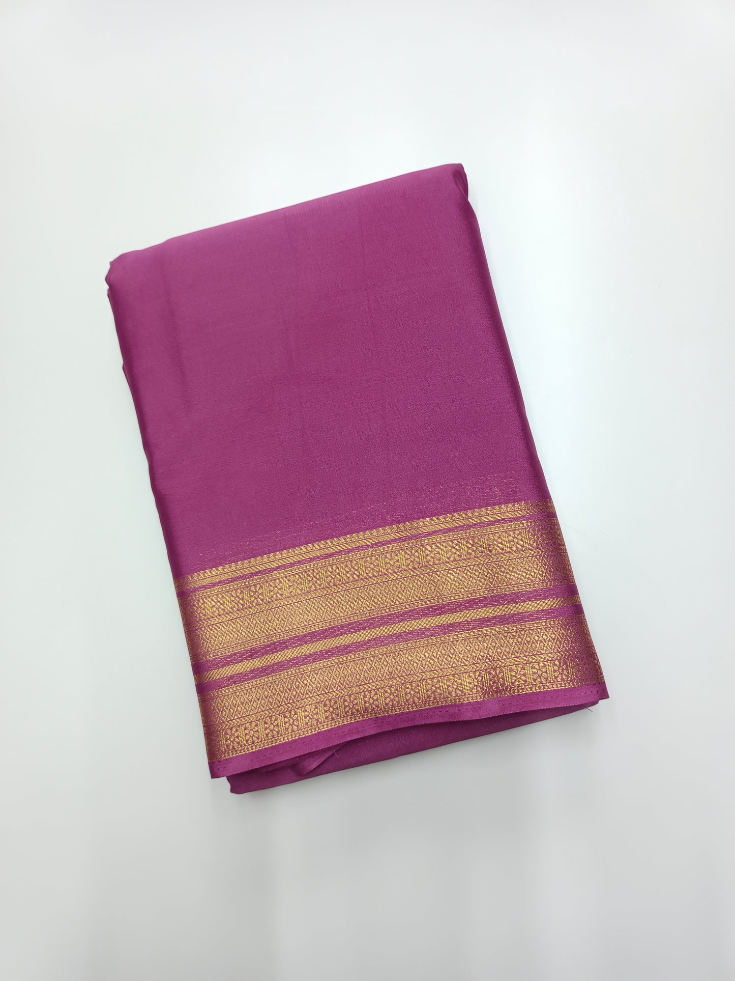 SEMI CREPE SILK SAREE (STAIN PROOF)