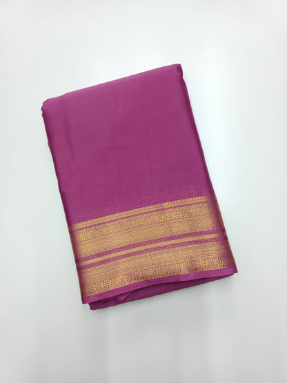 SEMI CREPE SILK SAREE (STAIN PROOF)