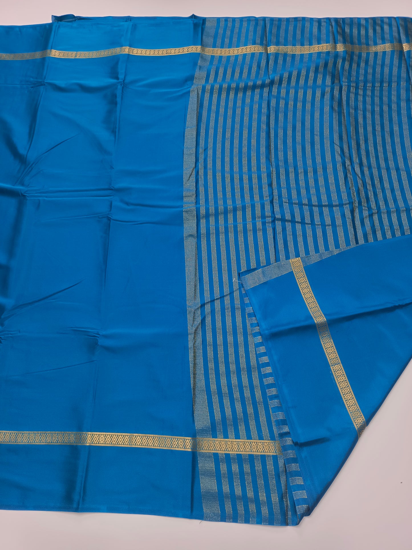 SEMI CREPE SILK SAREE (STAIN PROOF)