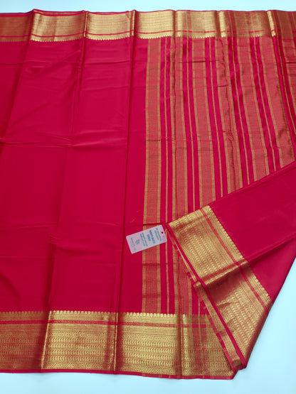 SEMI CREPE SILK SAREE (STAIN PROOF)