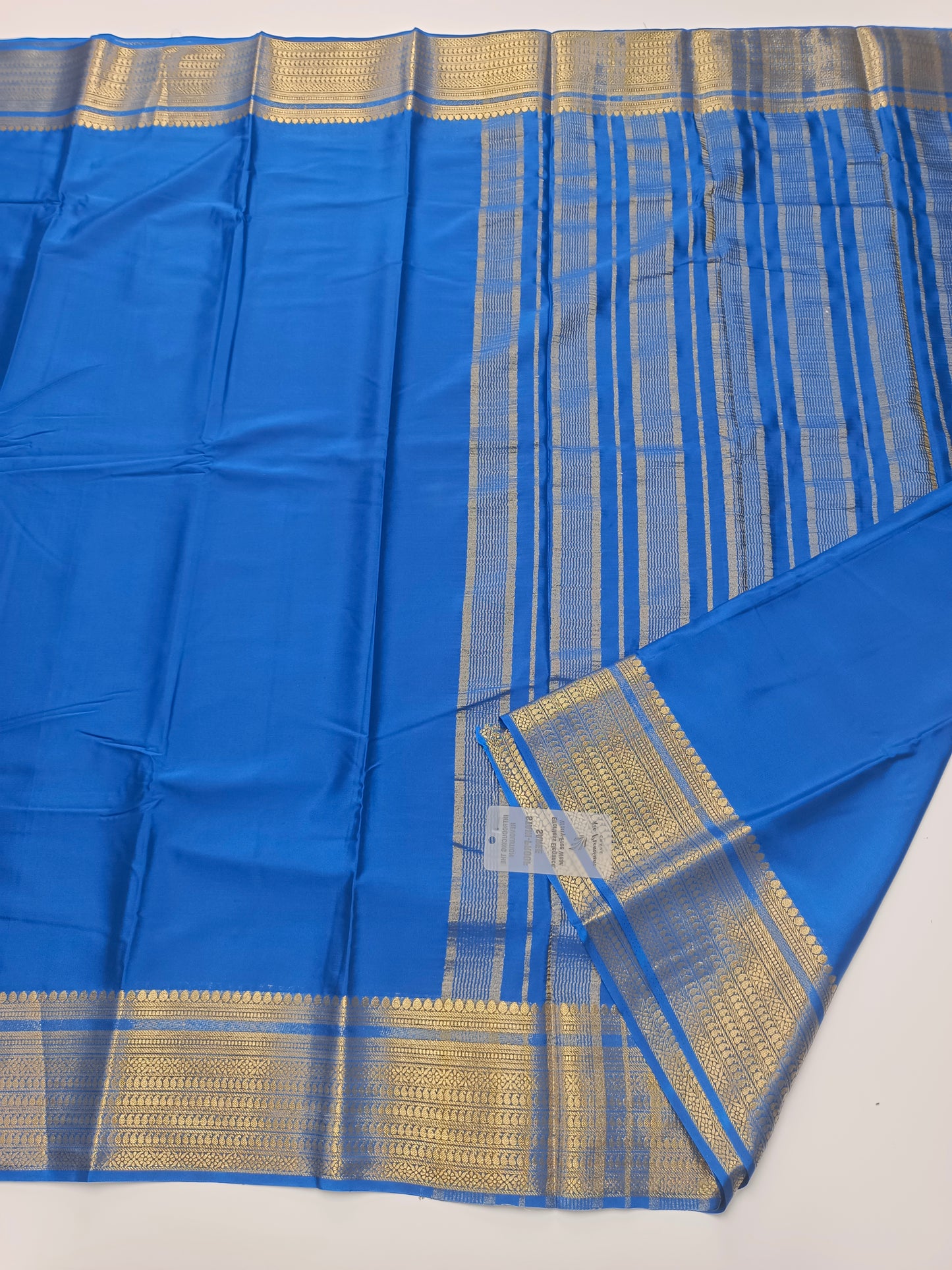 SEMI CREPE SILK SAREE (STAIN PROOF)