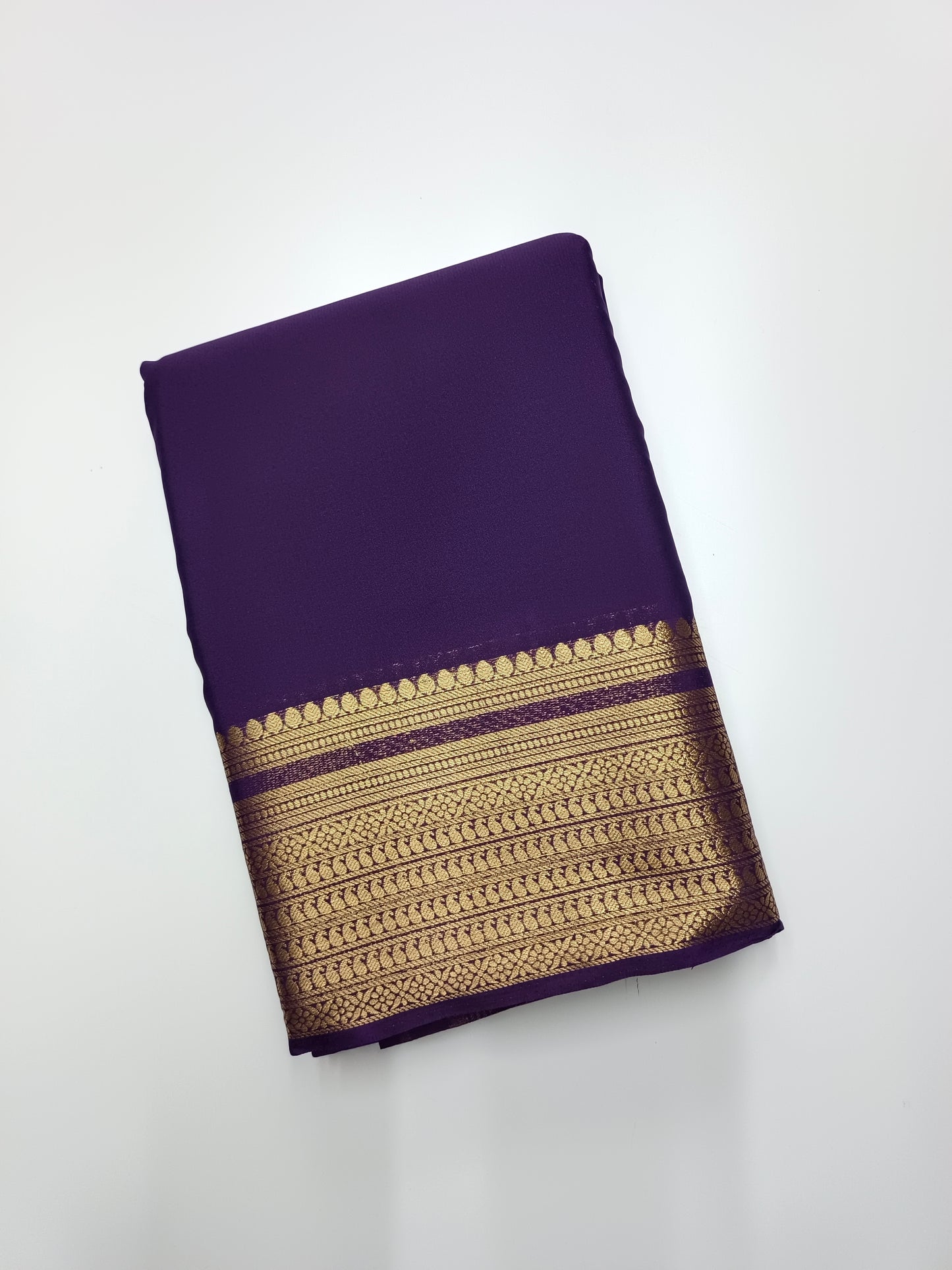 SEMI CREPE SILK SAREE (STAIN PROOF)