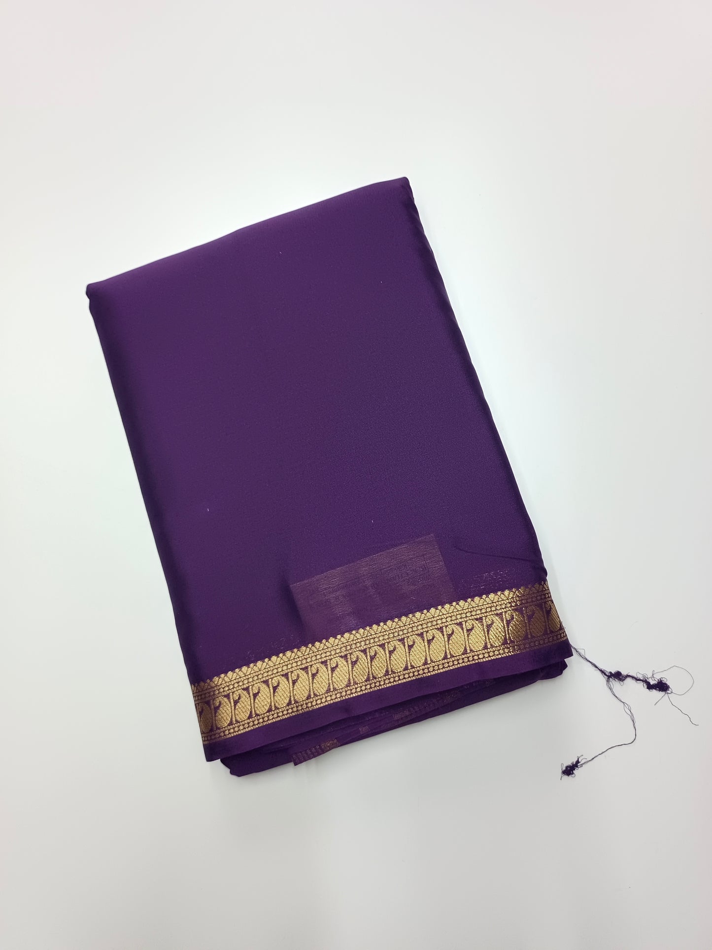 SEMI CREPE SILK SAREE (STAIN PROOF)