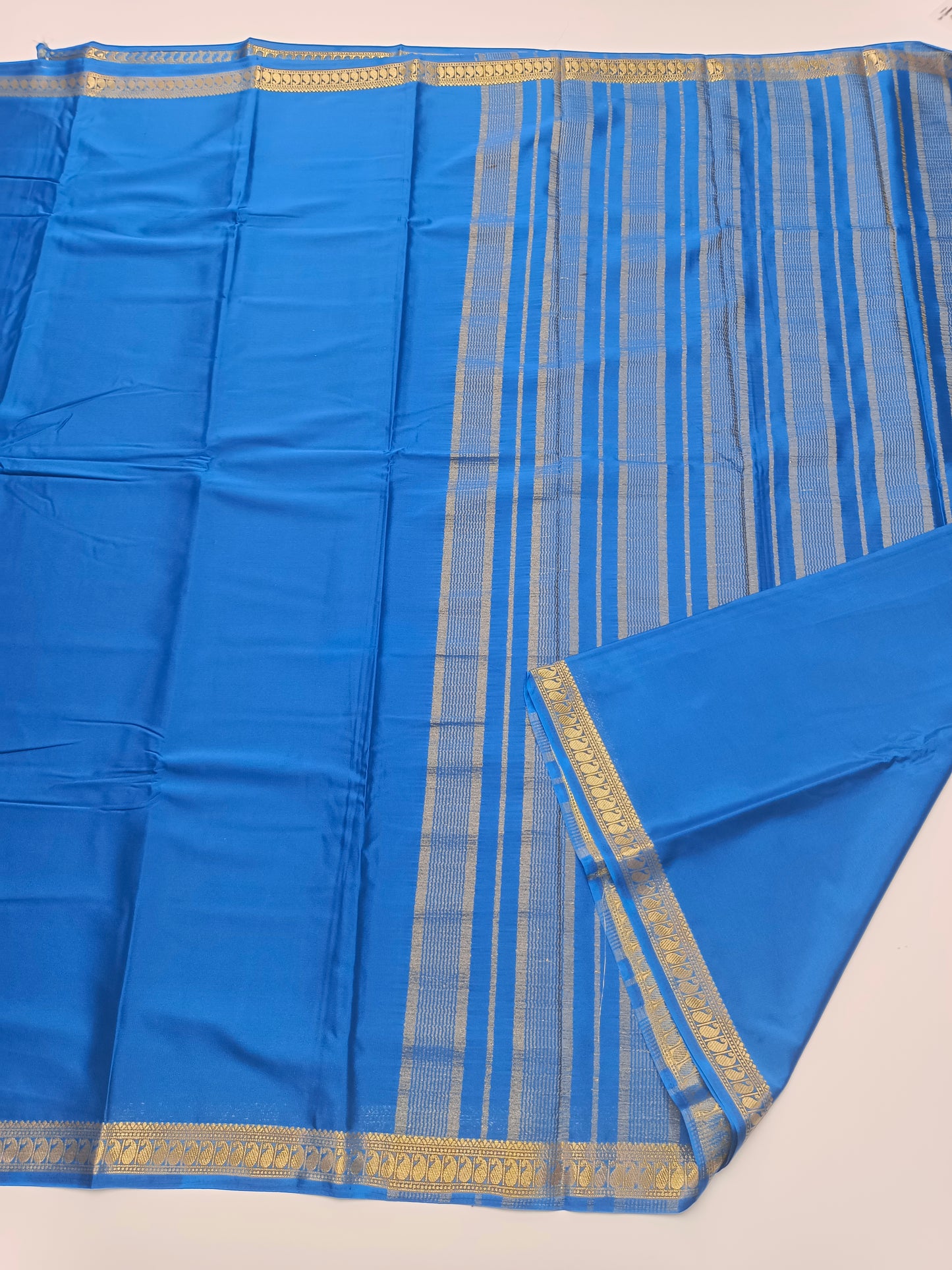 SEMI CREPE SILK SAREE (STAIN PROOF)
