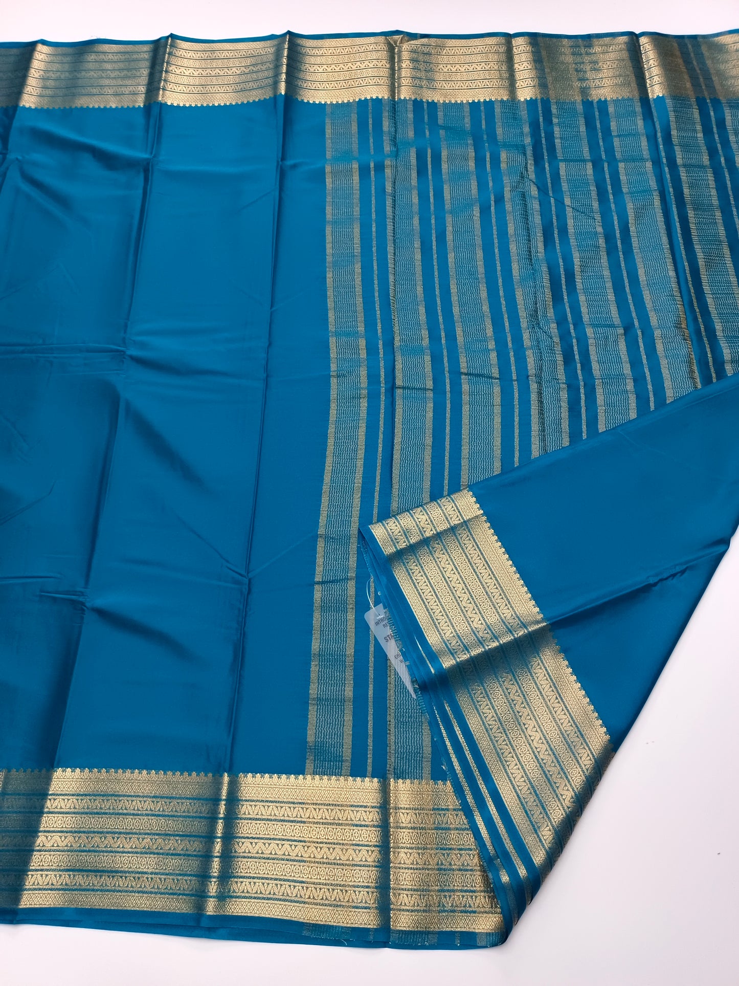 SEMI CREPE SILK SAREE (STAIN PROOF)