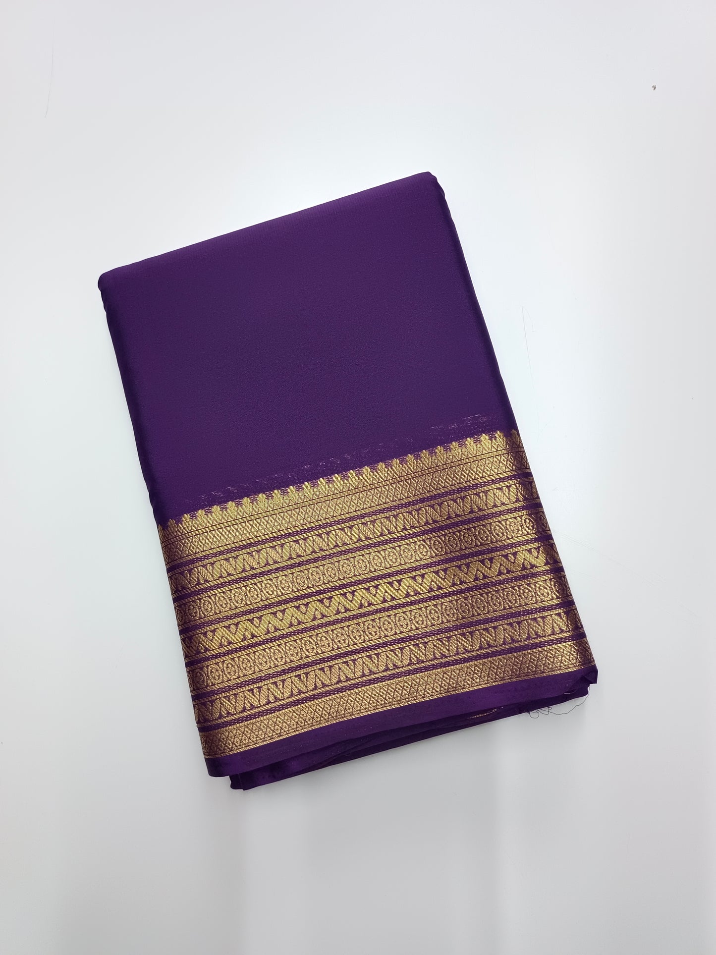 SEMI CREPE SILK SAREE (STAIN PROOF)