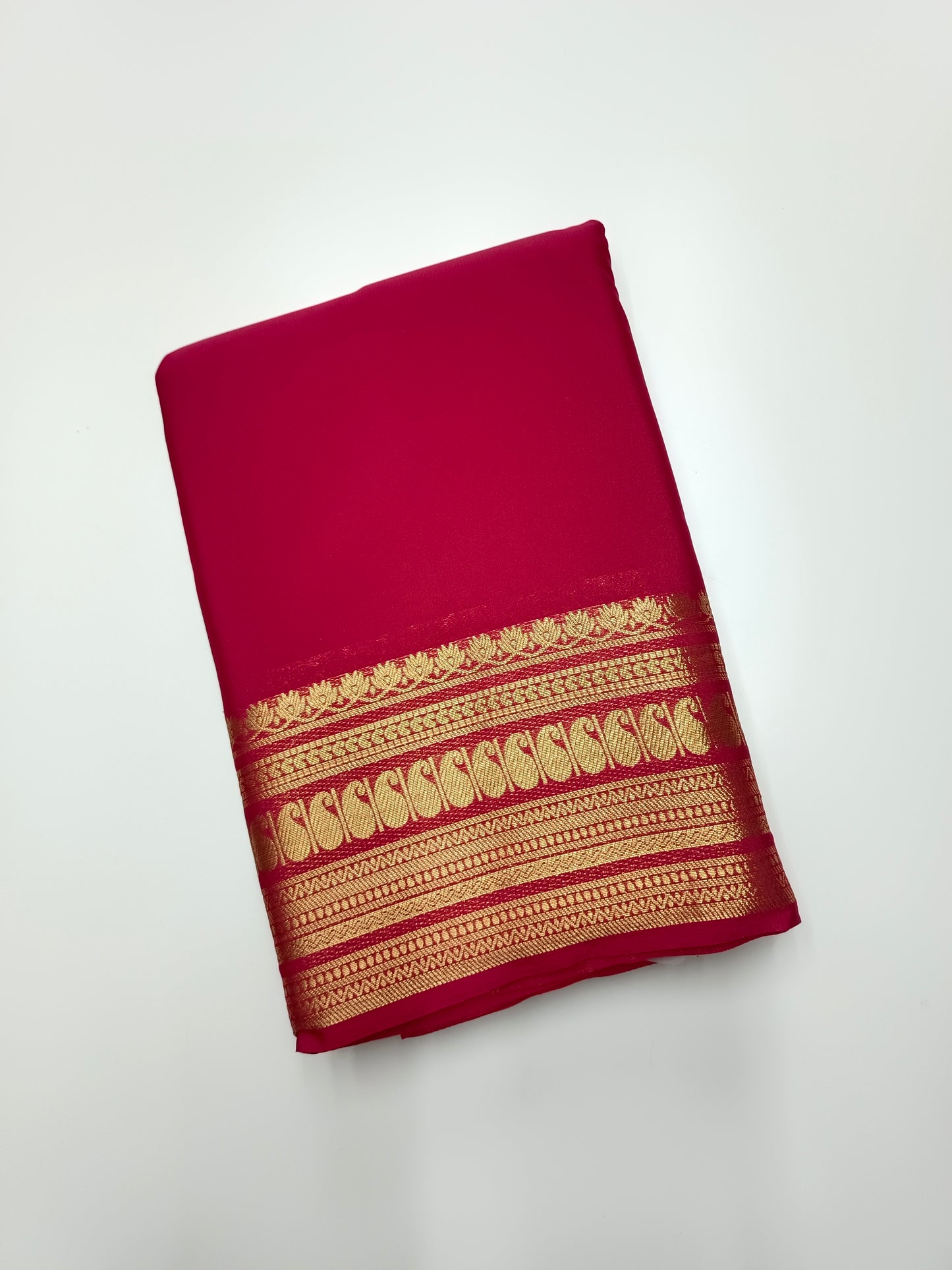 SEMI CREPE SILK SAREE (STAIN PROOF)