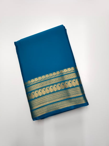 SEMI CREPE SILK SAREE (STAIN PROOF)