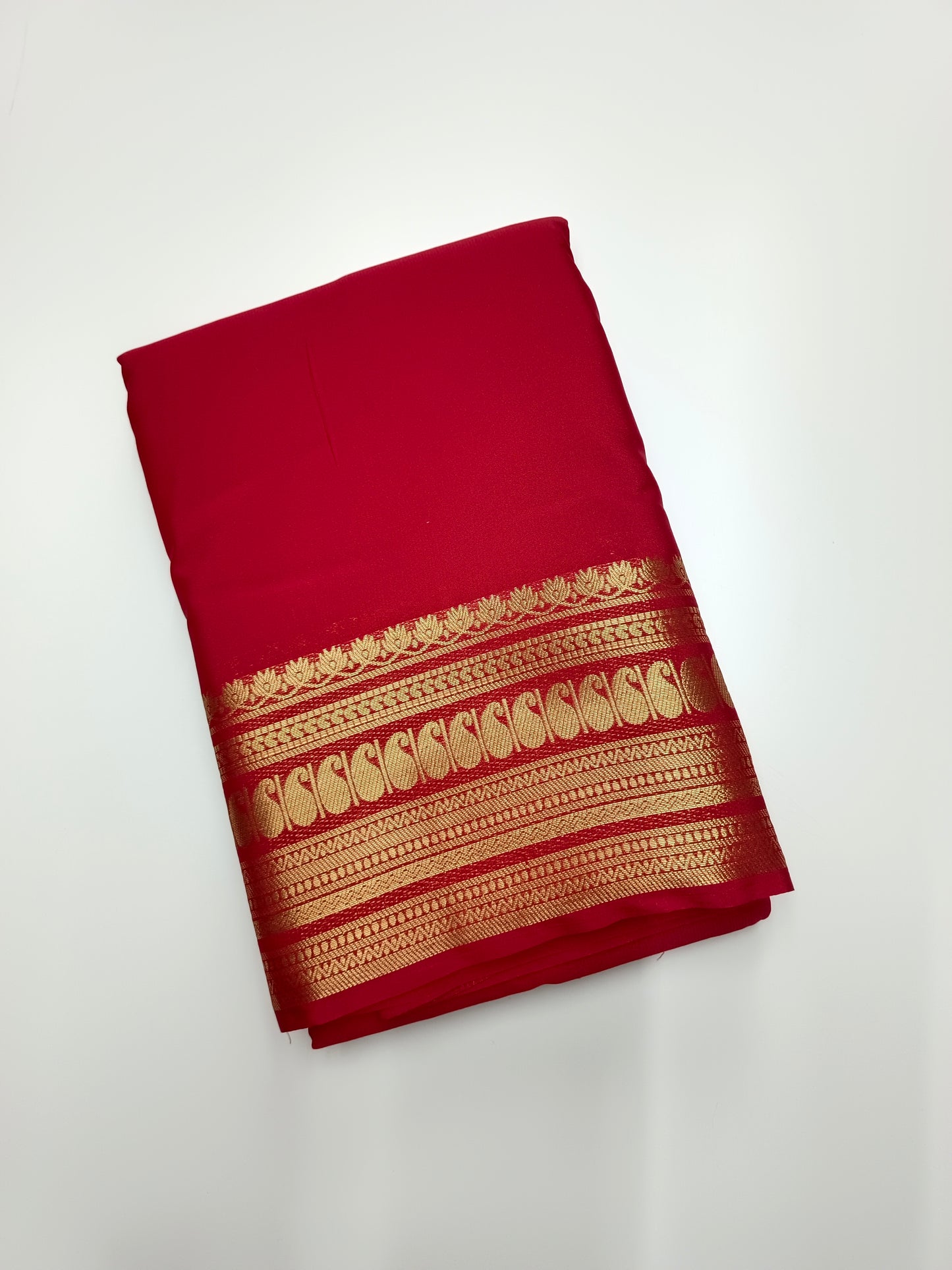 SEMI CREPE SILK SAREE (STAIN PROOF)