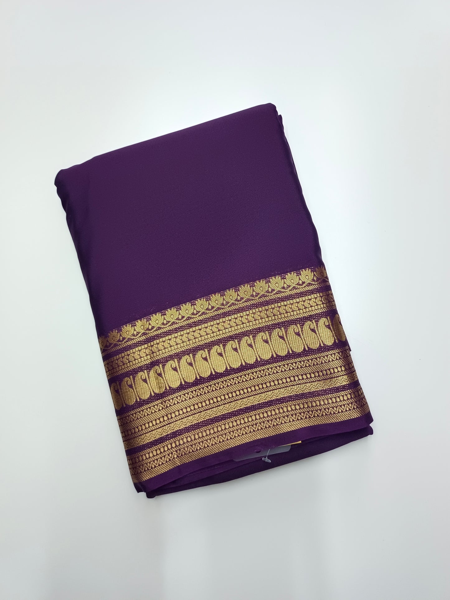 SEMI CREPE SILK SAREE (STAIN PROOF)